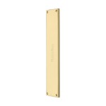 M Marcus Heritage Brass Fingerplate 310 x 76mm